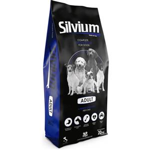 Pet's Garden Silvium Adult Crocchette per Cani Adulti Taglia Grande Alimento Cibo Secco Completo e Bilanciato Ideale per Cani di Tutte le Razze Sacco da 20Kg Prodotto Italiano