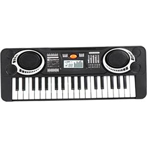 AwnsIMfreien Tastiera elettronica per bambini, tastiera elettronica a 37 tasti, pianoforte, strumento musicale digitale a 37 tasti, giocattolo per ragazze (senza batteria), pianoforte