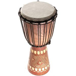 Ciffre Bongo professionale per tamburo djembe da 40 cm, buon suono fatto a mano