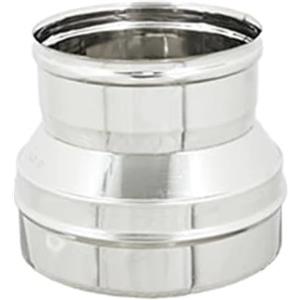Diankamin Riduzione Inox per Canne Fumarie M 200mm x F 180mm in Acciaio AISI 304L