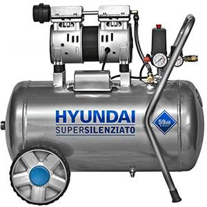 HYUNDAI COMPRESSORE OIL-FREE SILENZIATO 50LT HYUNDAI KWU750-50L