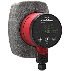 Grundfos ALPHA2 Pompa di Circolazione Alta Efficienza 25-60 130mm in Ghisa - Rosso