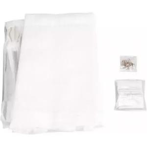 Italia Magazzini Zanzariera Magnetica per Porta con Calamita - Tenda Anti Zanzare Senza Trapano, Chiusura Automatica, Rete Resistente - Vari Colori e Misure per Porte, Finestre, Balconi e Camper (Bianco, 120x240 cm)