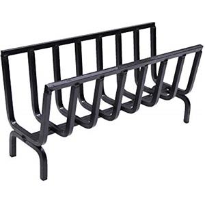 Fonderia Bongiovanni | Brucialegna | porta legna | portalegna da interno | portalegna da esterno | braciere | in ferro per camino e barbecue (cm 56x20x28h)
