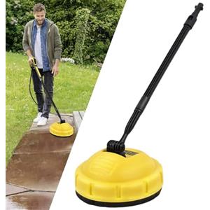 Ohphnt Pulisci Patio,Idrospazzola Per Pavimenti Esterni,Rondella Per Idropulitrici Ad Alta Pressione,Pulitore Per Terrazze Kärcher K1 K2 K3 K4 K5 K6 K7,Pulitore Per Superfici Adatto Per Lo Sporco (A)