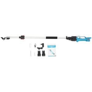 GDSKR Tagliasiepi elettrico ad alta efficienza alimentata al litio, tagliasiepi elettrico a batteria per casa e giardino, è telescopico (1,44 - 2,00 m), manico ergonomico