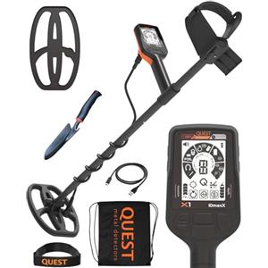 Quest Metal Detectors Quest X1 IDmaxX - Kit completo metal detector con accessori