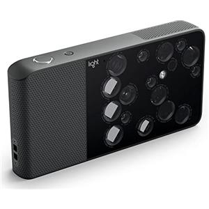 Light L16 - Fotocamera tascabile 4K Multi-Lense da 52 MP di qualità DSLR con WiFi integrato, touchscreen, software aggiornato memoria integrata da 256 MB (nuova)