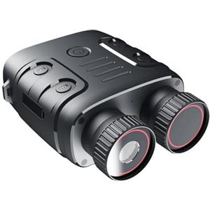 NGBFF Visore Notturno, R18 Binocolo for visione notturna digitale Dispositivo 1080P HD 850nm Infrarossi Zoom 5X Occhiali for visione notturna da caccia Outdoor Full Dark 300m,per birdwatching, sport all'ar