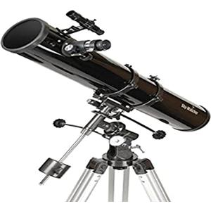 Sky-Watcher Newton Telescopio 114/900, Montatura Equatoriale Eq1, Nero