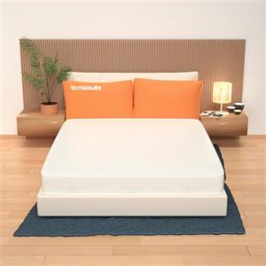 MiaSuite Materasso Singolo 80x195 cm - WaterFoam, Altezza 14 cm, Rivestimento Aloe Vera, Indeforabile e Anallergico, Modello Plus H14