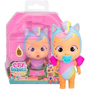 CRY BABIES MAGIC TEARS Tropical Beach Babies Jenna | Bambola da collezione che piange vere lacrime - con costume da bagno e 4 accessori | Giocattoli e regalo per ragazze e ragazzi dai 3 anni in su
