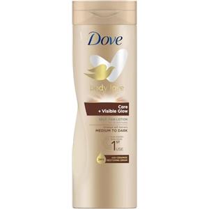 simple Dove - Lozione autoabbronzante per pelli medio-scure, 400 ml (confezione da 1)