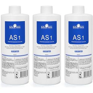 Elitzia AS1 SA2 AO3 Soluzione esfoliante Aqua Peeling per la cura della pelle Siero Aquapeel per macchina per dermoabrasione idraulica Pulizia e idratazione 400 ml/14,1 fl.oz Set di 3 flaconi AS1
