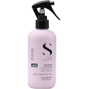 Alfaparf Milano Semi di Lino Sculpting Hairspray 250 ml - Lacca spray no-gas a tenuta extra-forte per tutti i tipi di capelli
