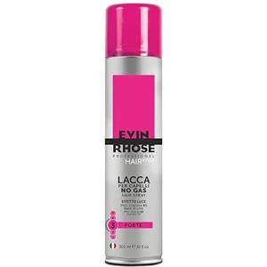 Evin Rhose Lacca Ecologica Effetto Luce, Tenuta Strong, Con Pro-vitamina B5 e Semi di Lino, Per Tutti i Tipi di Capelli, No Gas, 400 ml