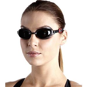 Speedo Aquapure Optical GOG AU Occhialini da Nuoto, Unisex - Adulto, Oxid Grigio/Grigio Fumo 5,5