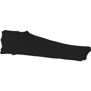 Alanmoship Copertura elastica per vogatore, protezione antipolvere per casa/palestra/attrezzature, tessuto in seta di latte ispessito, scudo contro i peli di animali domestici, graffi e umidità, nero