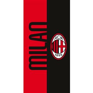 AC Milan ACM 1899 Telo Mare Piscina In Spugna, 70x140, 100% Cotone, Prodotto Ufficiale, Cimato