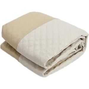 Corredocasa Trapuntino Copriletto Double Face per Letto Matrimoniale Vari Colori Disponibili (Panna/Beige)