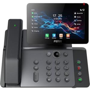 Fanvil V66 Telefono IP, Display 7, Cornetta Bluetooth Cordless, WiFi6, 116 Tasti, Supporto Video H264