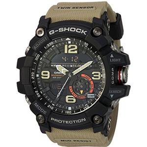 Casio G-Shock Mudmaster GG-1000-1A5 - orologio da uomo analogico-digitale con cinturino in resina, colore:nero