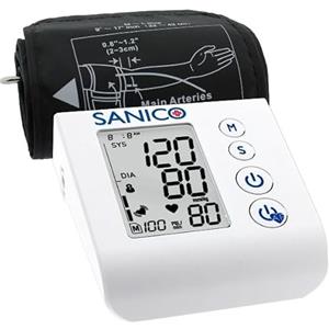 SANICO MISURATORE DI PRESSIONE DA BRACCIO CON TECNOLOGIA IHB E AFib