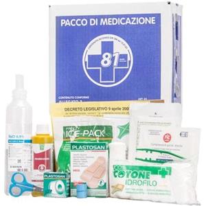 La zappa Kit di reintegro per cassetta medica di primo soccorso Allegato 2 per aziende con 2 dipendenti