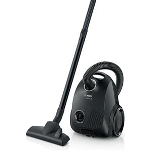 Bosch BGBS2LB1 Aspirapolvere con Sacco, Compatto, 600 Watt, Blu | Aspirapolvere con Design salvaspazio, Facile da Riporre, Filtro igienico Lavabile, Accessori inclusi per Casa e Auto