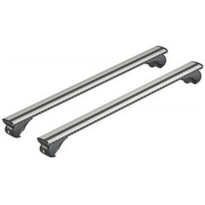 NORDRIVE Silenzio Rail - Set Completo Barre Portatutto in Alluminio L con Profilo Aerodinamico
