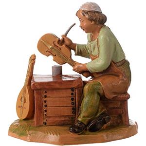 Fontanini Statuine presepe Pastore con Strumenti Musicali 12cm 190