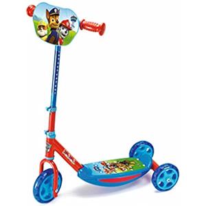 Smoby - Paw Patrol Roller - Monopattino a 3 Ruote, Manubrio Regolabile in Altezza, Robusto Telaio in Metallo, Facile da trasportare, per Bambini dai 3 Anni in su
