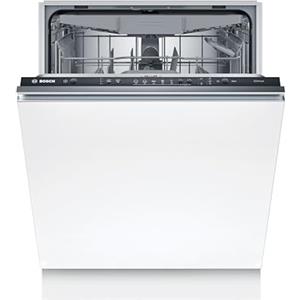 Bosch SMV25EX02E Serie 2, Lavastoviglie da incasso a scomparsa totale, InfoLight: Indicatore LED avanzamento programma, 3 cestello, EcoDosage, AquaStop, 60 cm