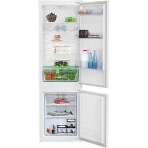 Beko Réfrigérateur combiné intégrable BEKO BCHA275K4SN - 2 portes - 262 L - Semi No Frost - Blanc