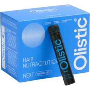 Olistic - WOMEN NEXT, Integratore Capelli Donna 50+, 28 Fiale | Cura dei Capelli dall'Interno, Rinforza la Fibra, Densità, Volume, Menopausa, Donna 50+, Naturale, Vegano, Senza Glutine