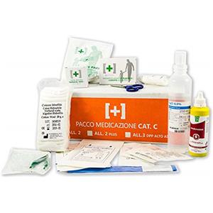 GLS72 KIT DI REINTEGRO ALLEGATO 2 PER CASSETTA MEDICA PRONTO SOCCORSO MENO 3 DIP
