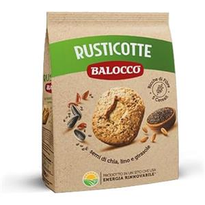 Generico BaIocco Biscotti Rusticotte Frollini Integrali ai 5 Cereali Ricchi di Fibre 700g