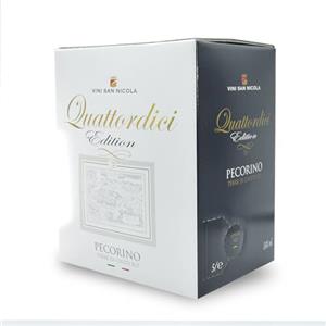 Generico VINO PECORINO IGT - TERRE DI CHIETI - QUATTORDICI EDITION - CANTINE SAN NICOLA - BAG IN BOX - 5 LITRI