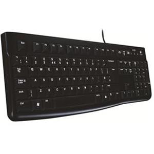 Logitech Tastiera Logitech K120 Qwerty - LAYOUT USA Internazionale Nero [K120]