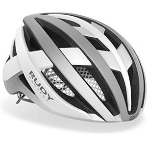RUDY PROJECT x, Casco da Bicicletta Unisex Adulto, Blanc/Silver, M