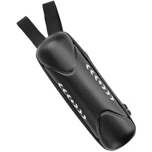 Yhenlovtt Borsa anteriore per scooter elettrico da 1 l, impermeabile, per manubrio in EVA, con tasca in rete, design leggero e antiscivolo, per caricabatterie, strumenti e telefono