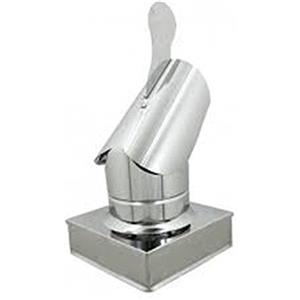 RICELSUD.IT FUMAIOLO GIREVOLE A GALLETTO ZINCATO CM 37 x 37 X STUFE FORNO A LEGNA DF 703654