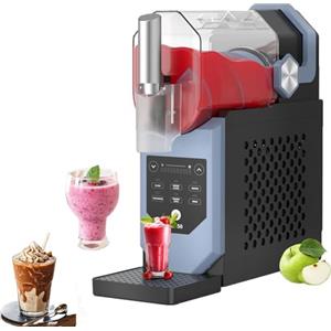 Generic Macchina professionale per granite con 5 programmi preimpostati, display a LED, funzione autopulente, ideale per preparare bevande surgelate e gelati morbidi in ristoranti, case, snack bar e