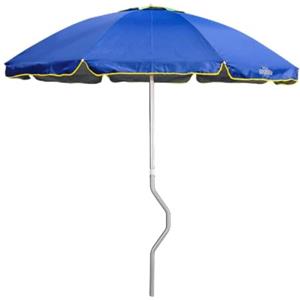 Produce Shop Ombrellone Mare GiraFacile 220 Cm Alluminio Protezione UV Spiaggia Pesca Eolo - Blu