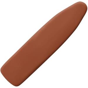 Treer Copri ASSE da Stiro Tinta Unita, Copriasse da Stiro Universale con Bordo Elastico, Copertura ASSE da Stiro per 132-139cm x 33-40cm ASSE da Stiro, Resistente allo Sporco (Marrone)