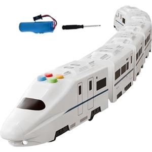 Generico Ad Alta Velocità - Ferrovia Di Simulazione Liberamente Assemblata Da 28,35x1,57 Pollici | Trenino Elettrico Versatile Con, Giocattolo Sensoriale Coinvolgente Per La Musica Per Ragazzi E Rag