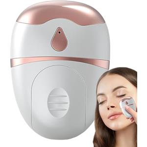 Generico Massaggiatore Oculare Con Calore - Massaggiatore Viso e Contorno Occhi - Dispositivo Portatile 2 Modalità Antigonfiore con Vibrazione, Strumento Benessere Viso per Trattamento Spa e Effetto Liftante