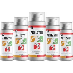 Artizynt Crema per la cura della pelle con olio di foglie di Mentha Arvensis e arnica, 125 ml (3+2 gratis)