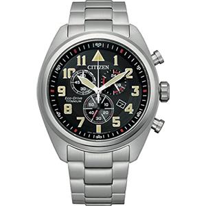 Citizen Mens Chronograph Eco-Drive Watch Titanium