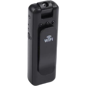 ReachMall Fotocamera sportiva, compatta WiFi Action Cam con registrazione video HD, videocamera portatile in ABS per viaggi e sport, 9 x 5 x 1,3 cm, nera